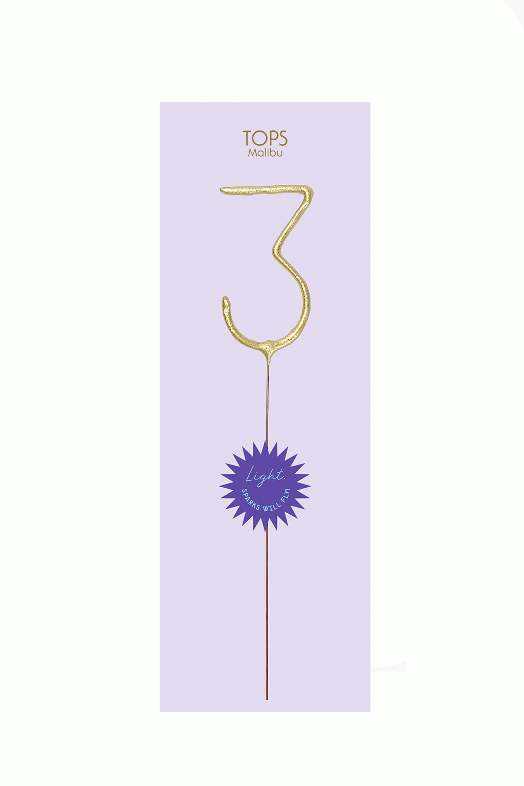 Mini Gold Sparkler Wand