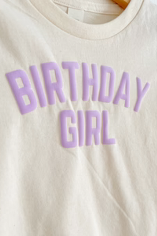 Birthday Girl Organic Tee