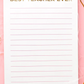 Best Teacher Ever Notepad
