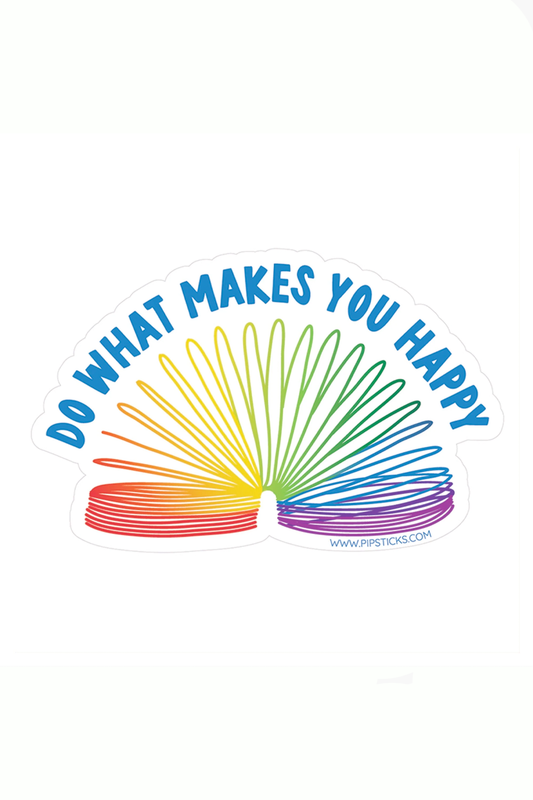 Do What Makes You Happy Vinyl Sticker