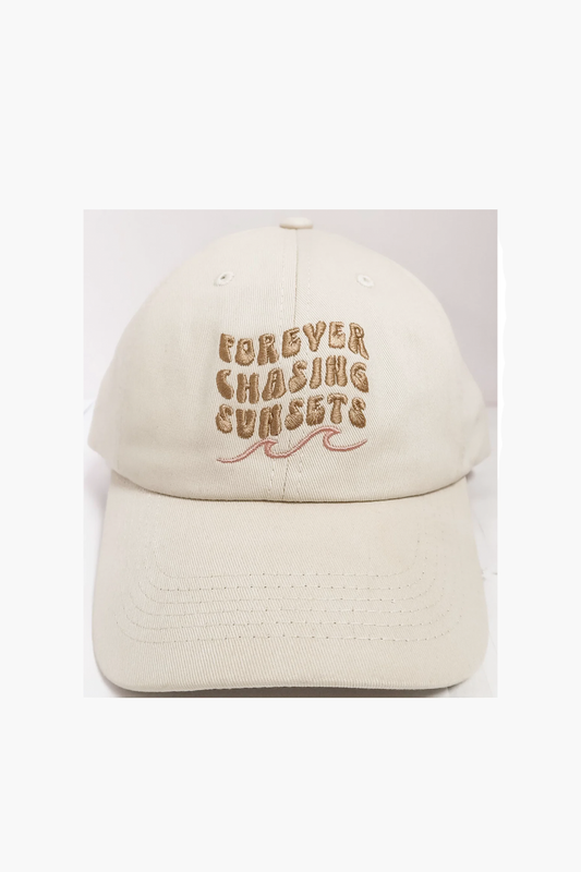 Forever Chasing Sunsets Hat-Youth