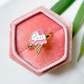 Enamel Fidget Spinner Ring