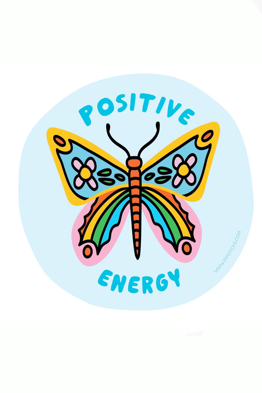 Positive Energy Vinyl Sticker