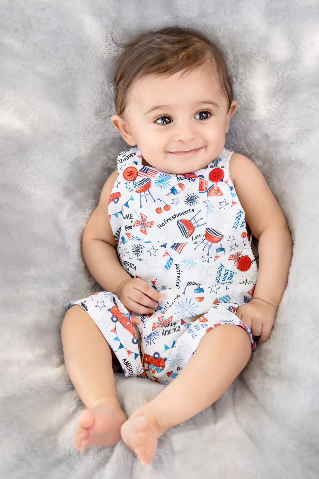 Stars And Stripes Romper