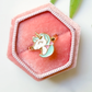 Enamel Fidget Spinner Ring