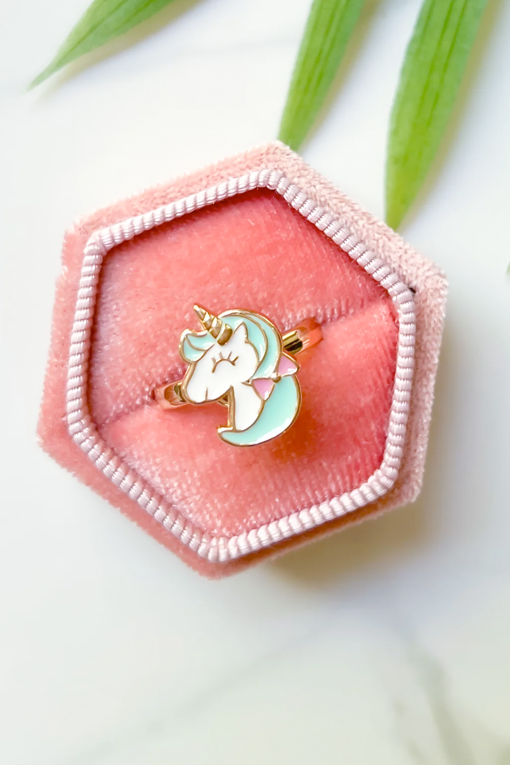 Enamel Fidget Spinner Ring